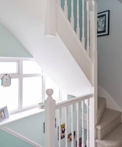 Beautifully converted loft staircase