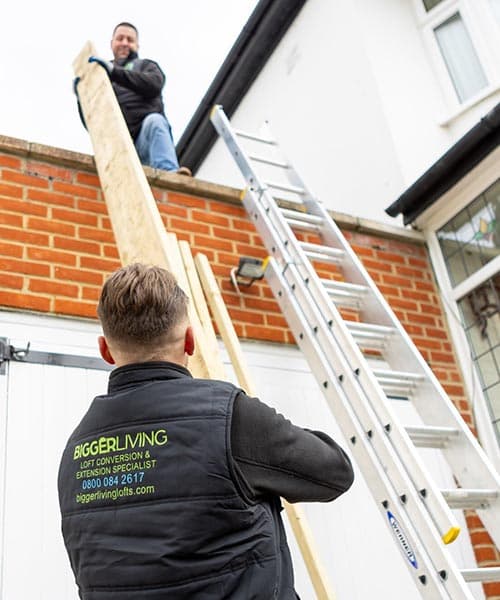 Beautifully converted loft staircase